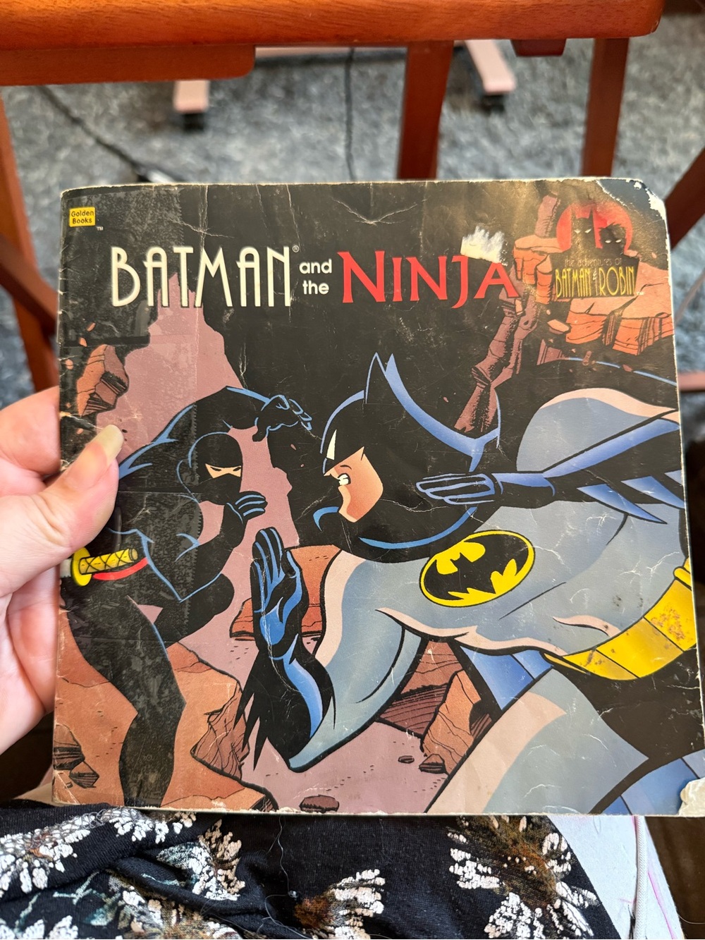 Batman and the Ninja Vintage Children's Paperback Book